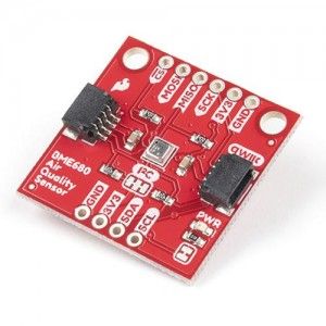 SEN-16466, Инструменты разработки многофункционального датчика SparkFun Environmental Sensor Breakout - BME680 (Qwiic)