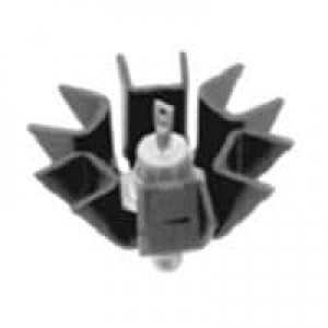 695-1B, Радиаторы Space-Saving Heat Sink for Small Stud-Mounted Diodes, 33.8x13.7mm