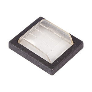 Влагозащитный колпачок для клавишных выключателей 36-2490, прямоугольных с установочными размерами 29х21мм