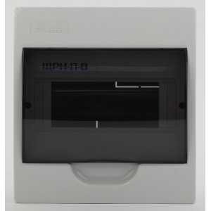 Бокс ЩРН-П-8 мод. навесной пластик IP41 SIMPLE NO-box_simple-plastic_8_surface Б0041523