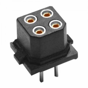 M80-8500442, Проводные клеммы и зажимы 2+2 POS DIL FEMALE VERT TIN