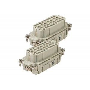 09320323111, Сверхмощные разъемы питания FEMALE INSERT HAN EE 64 POLES
