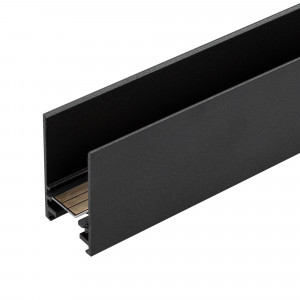 Трек MAG-TRACK-2538-3000 (BK) 033243, Подвесной, накладной магнитный трек, длина 3000 мм. DC24V. Материал алюминий, цвет черный. Две заглушки в комплекте. Размер ДxШxВ: 3003x23x38 мм. Аксессуары для подвесного монтажа в комплект не входят.