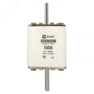 Вставка плавкая ППН-37 400/160А габарит 2 PROxima fus-37/400/160