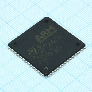 STM32F769BGT6, Микроконтроллер STM 32-бит ядро ARM Cortex M7 RISC 1МБ Флэш-память электропитание 3.3В 208-Pin LQFP лоток