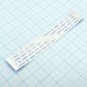 ШЛЕЙФ пл 30 конт /0.5mm/ 90mm, FFC шаг 0.5мм, 30 контактов, длина 90mm