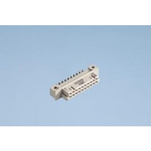 294927, Разъемы DIN 41612 20P 2.54MM RA FML TYPE Q/2 3MM SLDR