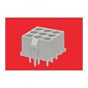 36757-0024, Штыревые и гнездовые соединители 0.084 MLX HDR 6CKT GLOW WIRE WITH PEG