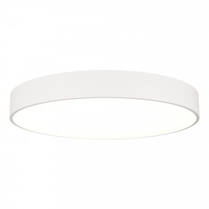 Светильник SP-TOR-PILL-PRISM-R800-94W Day4000 (WH, 100 deg, 230V) 022133(4), Накладной интерьерный светильник. Мощность 94 Вт, св. поток 7620 лм, 80 лм/Вт, дневной 4000 K, CRI>80, угол 100°, напряжение питания 230 В. Белый круглый корпус из алюминия, степень защиты IP20. Призматический акриловый рассеиватель. Размер: диаметр 800 м