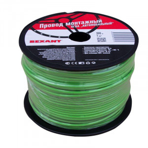 Провод ПГВА 1х1,00мм2, зеленый, бухта 100м