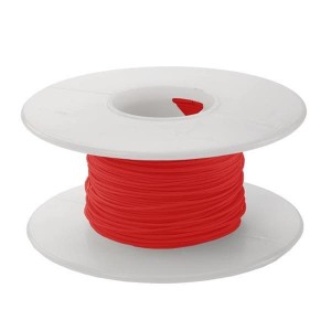 R30R-0100, Монтажный провод 30AWG KYNAR INSUL 100' SPOOL RED