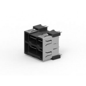 2173211-1, Электропитание платы 4P VERT HEADER SHIELDED, SOL