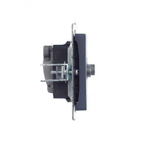 BRITE Розетка двойная TV+SAT РТВ/РСп12-БрМ маренго BR-AF20-O-K35