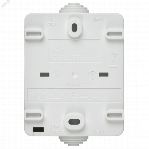 FORS Выключатель кнопочный для открытой установки 10А IP54 ВСк20-1-0-ФБ белый EVS13-K01-10-54-DC