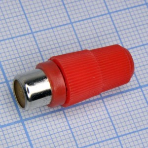 RCA 4008 R, RCA гнездо кабельное, разъем типа "тюльпан"