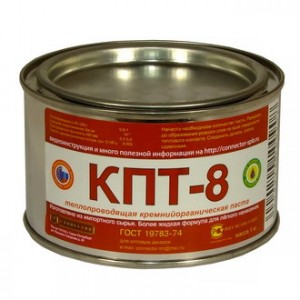 КПТ-8 ТЕПЛОПРОВОДЯЩАЯ ПАСТА 1КГ, Паста теплоотводящая