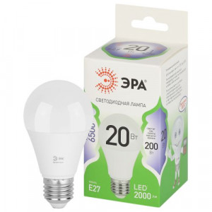 Лампа светодиодная LED 20 Вт 2000Лм 6500К груша холодный E27 220-240В LED A60-20W-865-E27 Green Line Б0067102