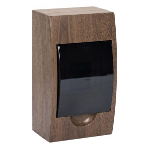 Щит ЩРН-П-4 IP41 темное дерево PROxima pb40-n-4-dark