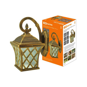 Светильник садово-парковый "Прованс" 100 Вт, вниз, шагрень/бронза Е27, SQ0330-0090