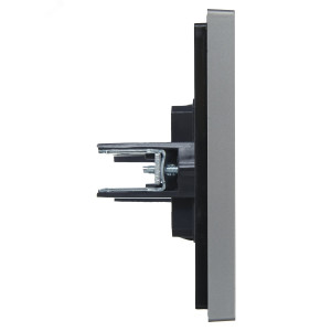 FORTE&PIANO Заглушка с суппортом FP541 сталь IEK FP-PL10-K46