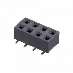 M20-7810445R, Проводные клеммы и зажимы 4+4 DIL 2.54MM L/P SMT SKT T&R