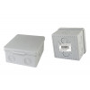 Распаячная коробка ОП 80х80х50мм, крышка, IP54, 7вх., без гермовводов, инд. штрихкод SQ1401-0822