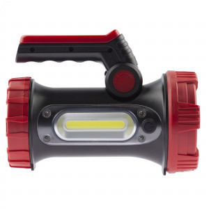 Фонарь-прожектор аккумуляторный SMD 10Вт + боков. COB IP65 литиевый аккум. 3.7В 6А.ч microUSB Б0041473