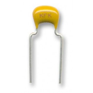 C322C152KGR5TA, Конденсатор керамический 1500пФ 2кВ X7R ±10% радиальные выводы 5.08мм