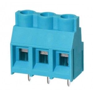 TB005-762-11BE, Фиксированные клеммные колодки Terminal block, screw type, 7.62 , horizontal, 11 poles, CUI Blue, slotted screw, PCB mount