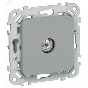 FLITE Розетка TV экранированная оконечная тип M РТВм-1-1-1-ФлС серый IEK FI-A13-O-K03