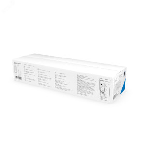 Светильник уличный Qplus 50W 6000lm 5000K 120-260V IP65 370*145*45мм черный КСС 