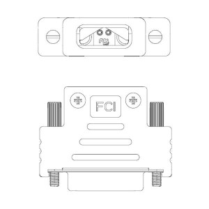 10070163-01LF, Разъемы Micro TCA MICROTCA HOOD 48V