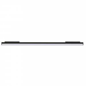 Светильник MAG-ORIENT-FLAT-L690-24W Warm3000 (BK, 80 deg, 48V) 035569, Светильник для магнитных треков MAG-ORIENT шириной 26 мм. Мощность 24 Вт, св. поток 1400 лм, 60 лм/Вт, теплый 3000 K, CRI>90, угол 80°, напряжение питания 48 В. Черный прямоугольный корпус из металл, экран поликарбонат, степень защиты IP20. Размер: длина