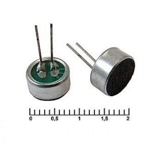 DG09745CD(-P), Микрофон электретный 2,2kOm 4,5v 44dB