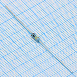 MF251MJTB050, Резистор металлопленочный 0.25Вт 1МОм ±5% ±100 ppm/°C