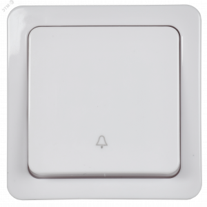 Выключатель кнопочный 1-кл. ОП Гермес Plus 10А IP54 ВСк20-1-0-ГПБ цвет клавиши: бел. бел. EVMP13-K01-10-54-EC