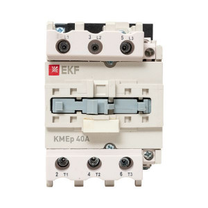 Контактор КМЭп 40А кат. 24В DC 1НО+1НЗ PROxima ctr-s-40-24-nc-p