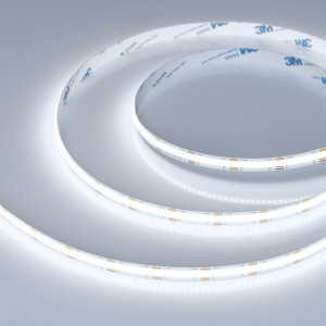 Лента COB-X640-10mm 24V White-MIX (23 W/m, IP20, CSP, 5m) 039740, Лента COB сплошной засветки без видимых светодиодов, открытая IP20. Светодиоды CSP, 640 шт/м (3200 шт на 5 м), белая плата, скотч 3M. Цвет MIX ТЕПЛЫЙ 2700K+ БЕЛЫЙ 6000K, цветопередача CRI>90, угол 160°. Питание 24V, мощность 23 Вт/м (115 Вт на 5 м). Разме