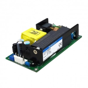 LO75-20B24E, Преобразователь AC/DC 75 Вт, выход 24 В/3,2 А, вход 85-264 VAC, открытый на шасси
