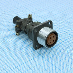 2РМДТ18БПН4Г5А1В, Соединитель  цилиндрический низкочастотный негерметичный