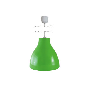 Светильник НСБ 21-60-032 УХЛ4 "Melodi" зеленый, шнур белый SQ0313-0015