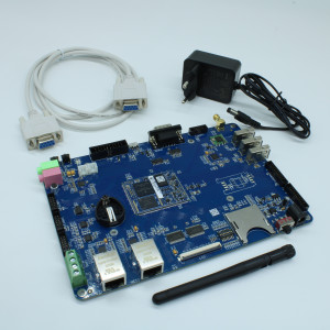 OKMX6ULL-S, Отладочный комплект для модуля FETMX6ULL-S 4GB eMMC, 512MB DDR3