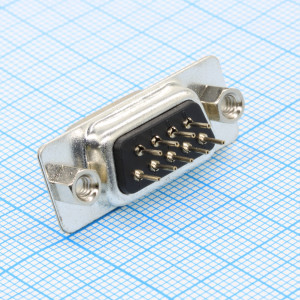 DS1034-09MBNSI26, Разъем D-Sub штыревой 9 контактов на плату