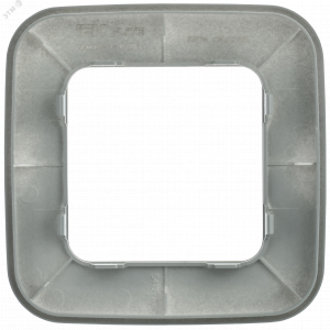 FLITE ARTISTIC Рамка 1-местная РУ-1-А-ФлС серый IEK FI-M12-31-20-K03