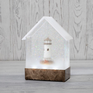 Декоративный светильник Маяк с конфетти и мелодией, USB 501-181