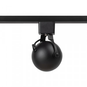 Светильник трековый TR35-GU10 80х130 8647 MR16 GU10 1ф BK черн. Б0053296