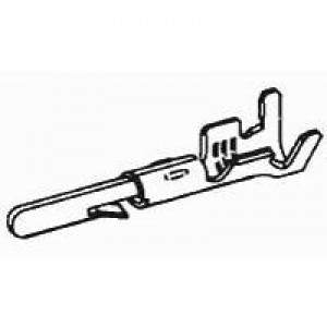 61527-2, Штыревые и гнездовые соединители GRND PIN 22-18 PTPBR