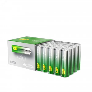 Батарейка алкалиновая GP Super Alkaline 15А АA - 20 шт. в пленке 1208