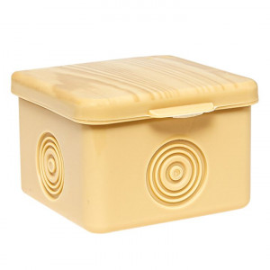 Коробка распределительная КМР-030-037 пылевлагозащищенная без мембранных вводов (65х65х50) светлое дерево PROxima plc-kmr-030-037-s