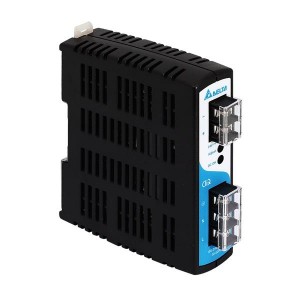 DRP024V060W1AZ, Блок питания для DIN-рейки DIN Rail Power Supply, Single Phase, 24Vout, 60W, Plastic Case, No Class I, Div 2